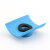 铠铂力钻尾螺丝防水帽防水罩防水垫PVC波浪瓦彩钢瓦螺丝螺帽塑料盖帽 蓝色 100套
