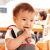 美国进口 Skip Hop 婴幼儿不锈钢叉勺套装 熊猫图案 1岁以上