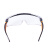 德国uvex透明眼镜 防护眼镜护目镜 防冲击防飞溅眼罩 户外男女款骑行防沙防尘防风镜