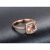 米莱珠宝1.3克拉摩根石戒指女戒 18K金镶嵌15分钻石 彩宝戒指定制 15个工作日高级定制