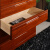 AILVJU实木斗柜中式现代海棠木收纳柜琥珀红 琥珀红 6斗柜