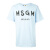 MSGM 女式LOGO印花T恤 2041MDM60 164296/82 浅蓝色 M