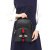浪莎LangSha甜美可爱双肩包韩版女生背包时尚学生小书包包 L1225-1B黑色