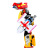 积高积木巨神战击队3机器人偶玩具战机队装备超救分队召唤器航天男孩礼物 豪华版冲爆勇士王