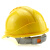 LISM安全帽 ABS材质双筋四色头盔 施工工地防砸透气工程帽 印字A7 白色拼蓝 一指键式调节