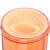 特百惠 (Tupperware）轻盈茶韵塑料随心运动防漏水杯子 带拎绳茶隔茶杯 380ml活力橙