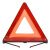 火焰战士 汽车三角架警示牌三角牌警示三脚架三脚反光停车警示架 ZB-8001