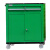 老A (LAOA)一抽屉双开门多功能维修工具车零件柜维修工具柜 推车车间 绿色LA111815