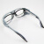新型BX-3电焊面罩配套眼镜 牛皮面罩焊工面罩头戴式烧焊氩弧焊单眼镜 透明眼镜