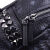 MCM 奢侈品 中性STARK系列黑色经典人造革迷你侧铆钉双肩背双肩包 MMK6SVE41BK001