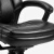 永艺 电脑椅 老板椅头层牛皮 家用办公椅时尚大班椅人体工学椅 CS-608E黑色