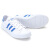 阿迪达斯（adidas）BB4977 休闲鞋 三叶草 经典帆布鞋Court Vantage男女鞋板鞋情侣款 白色蓝条38.5码