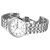 依波(EBOHR)手表 大师系列精致白面实心钢带防水石英情侣表男表钟表36190119