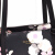 凯特·丝蓓 Kate Spade 女士黑色时尚花朵图案单肩包手提包 PXRU7295 098
