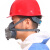 唐丰 透气防尘面具 劳保防护面罩  防工业粉尘打磨灰尘电焊工煤矿面具 矿工头戴式口罩 口罩一个