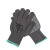 瑞珂韦尔（Rockwell）劳保手套PVC点珠手套防滑耐磨轻薄透气工作手套DP1002 10副 M/8