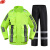 谋福 反光雨衣交通高速路政雨衣套装 户外防水荧光雨衣 骑行服 QX01 3XL-185