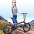SAVA 萨瓦碳纤维喜玛诺变速折叠车自行车男女成人学生折叠自行车 Z1 22速黑蓝色 20英寸