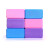 曼迪卡威瑜伽砖环保高密度瑜珈辅助用品儿童舞蹈练功砖健身器材 升级款-粉紫色 单只装
