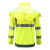 荧光黄反光雨衣套装分体雨衣防暴雨雨衣 荧光黄雨衣/一套 XL(175)