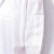 CESK 连帽分体服套装含裤防尘洁净服净化衣静电衣无尘服防护服洁净室服装可水洗可耐高温有7XL特大码 白色 XXL