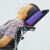 FZK+富士康通用轮椅头靠座便椅头靠头枕高靠背轮椅轮椅靠背支架通用轮椅头靠枕加高配件透气靠背布垫头靠 通用头枕紫色