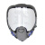 初构想FF-401 402 403硅胶全面具 防毒防尘面罩 硅胶材质更佩戴舒适 3MFF-401 口罩1个