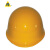永灵牌语言式报警安全帽YBM-II型ABS材质电力电信广电工地工程工业建筑防误触电防砸抗冲击（1顶） 黄色2型