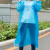 苏奕贝 加厚一次性雨衣 旅行透明披雨男女成人可重复使用  户外旅游用品 成人套头雨衣1件（混色）