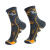 威迪瑞户外运动袜舒适透气秋冬季加厚速干袜子男女登山跑步袜吸汗袜子 白灰 均码
