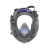 仁聚益定制FF-401 402 403硅胶全面具 防毒防尘面罩 硅胶材质更佩戴议价 FF-403口罩1个