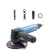 锐高（UGO）4寸多功能磨光机工业级抛光打磨切割砂轮机手磨角磨机气动工具100mm压板式可调速带把手 UG-111D标配(蓝)