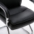 博泰电脑椅 弓形脚 会议椅办公椅子 洽谈椅弓架椅 皮椅黑色BT-90767L