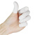 者也 乳胶手指套 1包 白色无尘防滑农用一次性工业劳保美甲 （机卷）中码/LFZ500