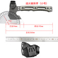 汉道户外战术斧头工兵斧一体龙骨野营斧战火破拆斧 军绿色
