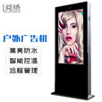 阅扬立式户外广告机显示屏高亮防水触摸一体机防雷防尘可壁挂落地宣传屏 21.5英寸 单机版