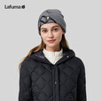 LAFUMA乐飞叶针织帽女 户外旅游冬季保暖时尚百搭毛线帽子 LEHE3DC01 灰色GE 均码