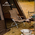 山之客（MOUNTHIKER） 户外铝合金折叠椅 升级耐磨帆布野餐椅精致露营高背椅 凡牛海狗椅