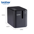 兄弟（brother） PT-P900 P900W P950NW标签机固定资产标签打印机不干胶标签机 PT-P900官方标配+送15卷色带
