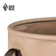 黑冰（BLACKICE） 黑冰户外露营便携耐磨抗撕裂可折叠水桶泡脚桶水盆清Z1501 N20 黑色