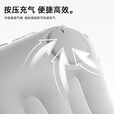 乐活旅行充气枕头腰垫便携式坐垫枕腰靠靠垫腰枕户外靠枕飞机抱枕气垫护腰