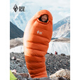 黑冰（BLACKICE）B系列鸭绒木乃伊式羽绒睡袋露营羽绒睡袋B400（新标准）/蓝色/M