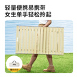 JEEP户外折叠桌便携式露营桌子野餐桌椅套装野营用品装备蛋卷桌 特大黑色长桌七件套