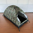 捷天下户外帐篷 迷彩帐篷 手搭帐篷单人帐篷双人露营帐篷防蚊全自动帐篷 手搭直门迷彩单人帐篷+防潮垫