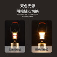山力士 幻影户外灯野营灯帐篷灯露营灯营地灯led复古氛围灯马灯应急照明 青铜色