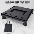 哈骆顿（HALODN）柴火炉户外炉具露营便携式柴火灶加厚碳钢折叠烧烤架炉子农村家用 大号碳钢黑-折叠柴火灶