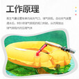 阿尔纳斯 紧急救援抛投式自动充气救生圈车用车载便携式救生圈应急自救 气瓶【手动款拍】