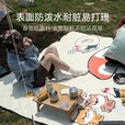 黑鹿（BLACKDEER）x向往的生活同款野餐垫户外露营防潮垫草坪地垫用品装备 H FAMILY 野餐垫 十字格纹