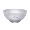 必唯（BOUNDLESS VOYAGE） 纯钛饭碗双层防烫户外餐具便携钛碗露营餐碗260ml野营汤碗 260ml Ti1081T