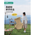 山扉山扉户外折叠躺椅午休露营椅子折叠椅办公室折叠午睡床钓鱼靠背椅 【4挡调节】网纱款 坐躺两用椅